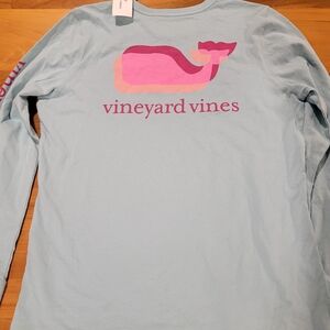 Vineyard Vines Light Greenish Blue Long Sleeve Shirt #preppy